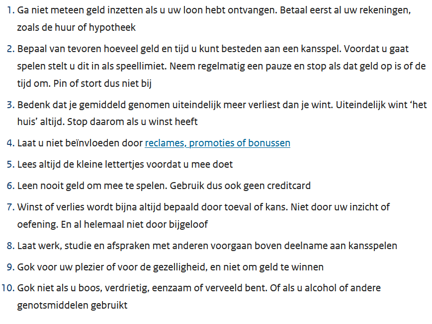 legaal online gokken nederland